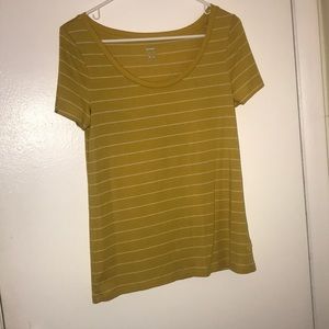 Old navy classic mustard tee